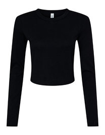 Women´s Micro Rib Long Sleeve Baby Tee