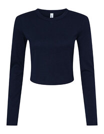 Women´s Micro Rib Long Sleeve Baby Tee